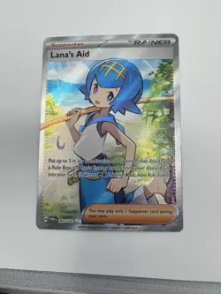 Lana's Aid 207/167 Sv06: Twilight Masquerade Holo NM Pokemon Card TCG - Image 1