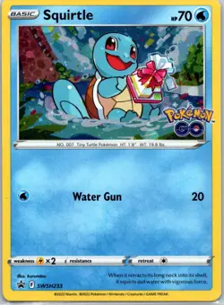 Squirtle - SWSH233 Promo SWSH: Sword & Shield Promo Cards 2019 NM - Image 1