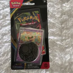 Pokemon TCG Phantasmal Flames Blister & Coin Pack Cottonee Promo Card - Sealed - Image 1