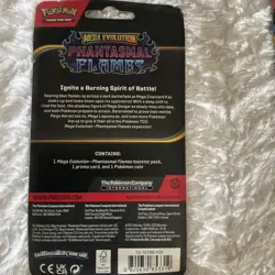 Pokemon TCG Phantasmal Flames Blister & Coin Pack Cottonee Promo Card - Sealed - Image 2