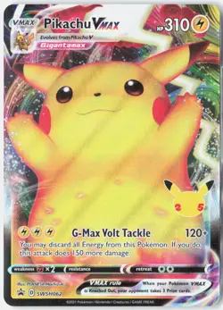 Pikachu VMAX Holofoil Promo SWSH: Sword & Shield Promo Cards SWSH062 NM - Image 1