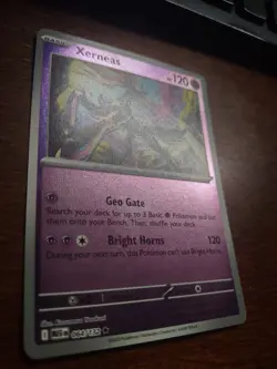 Xerneas 064/132 Me01: Mega Evolution Reverse Holo pokemon card - Image 2