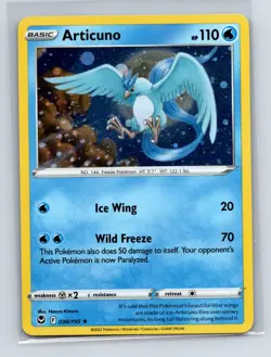 Miscellaneous Cards & Products #036/195 Articuno (Cosmos Holo) - Image 1