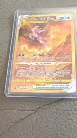 Pokemon Origin Forme Palkia VSTAR Secret Rare GG67/GG70 Holo Crown Zenith Card - Image 1