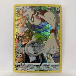 Smeargle TG10/TG30 Silver Tempest Trainer Gallery Holo Pokemon Card - Image 1