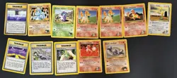 Pokemon TCG Lot Gym Challenge Gym Heroes Set Non-holo 12 Cards - Image 1