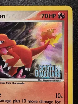 Charmeleon 29/100 EX Crystal Guardians Pokemon Card Reverse Holo Foil Rare MP - Image 4