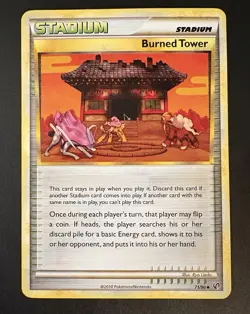 Burned Tower 71/90 Suicune Entei Raikou HGSS Undaunted Pokemon Card HP - Image 1