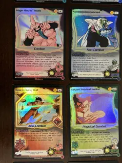 Limited Fusion HOLO FOIL Rare Dragon Ball Z Score Cards LOT DBZ CCG TCG - Image 4