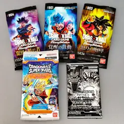 Dragon Ball Super Divers Entry Deck Set pack - 7 Cards, etc… 5 Packs Set - Image 1