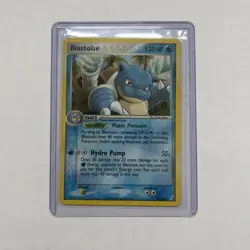 Pokemon TCG Blastoise 14/100 EX Crystal Guardians 2006 Reverse Holo Rare Card - Image 1