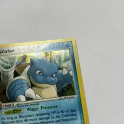Pokemon TCG Blastoise 14/100 EX Crystal Guardians 2006 Reverse Holo Rare Card - Image 4