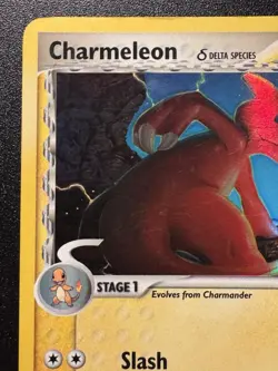 Charmeleon 30/100 EX Crystal Guardians Pokemon Card Reverse Holo Foil Rare MP - Image 3