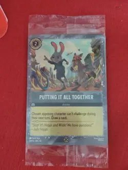 "Sealed" Putting it All Together - Zootopia 2 Promo Card - Image 1