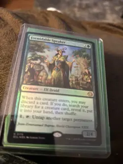 Wizards of the Coast Formidable Speaker Foil Creature Green 2020 Set 2/4 - Image 2