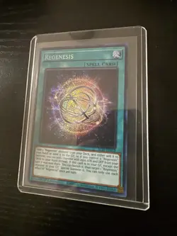 Yugioh Regenesis ALIN-EN059 Secret Rare 1st Ed Near Mint - Image 1