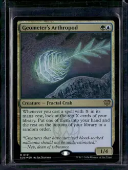 Geometer's Arthropod - 191 - Foil - SOS - NM - MTG Magic the Gathering - Image 1