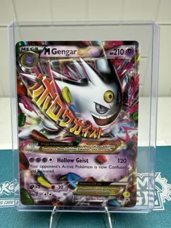Pokemon Card M Gengar EX XY166 Promo Ultra Rare Holo 2016 - Image 1