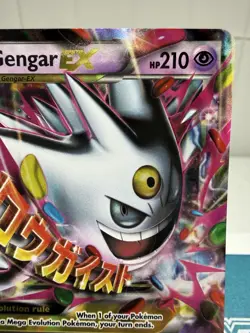 Pokemon Card M Gengar EX XY166 Promo Ultra Rare Holo 2016 - Image 4