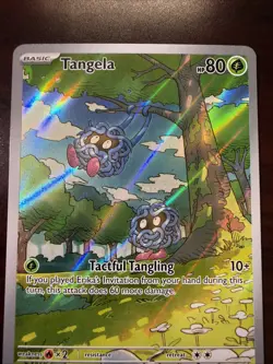 Pokemon Card - Tangela Scarlet & Violet 151 Holo Illustration Rare 178/165 NM+ - Image 3