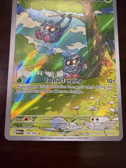 Pokemon Card - Tangela Scarlet & Violet 151 Holo Illustration Rare 178/165 NM+ - Image 4