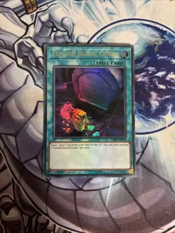 (YCL) FOOLISH BURIAL GOODS *** ULTRA RARE 1ST EDITION NM BLRR-EN095 YUGIOH! VLP - Image 1