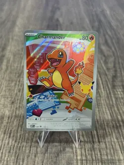 Pokemon TCG Charmander 038 Promo Illustration First Partner 30th Anniversary NM - Image 1