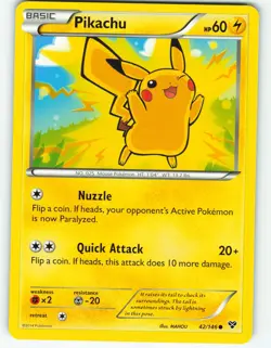 Pikachu - 42/146 XY - Pokemon TCG - 2014 - Image 1