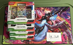 Pokemon TCG First Partner Illustration Collection Series 1 Lot Of 4 New Sealed - Image 1