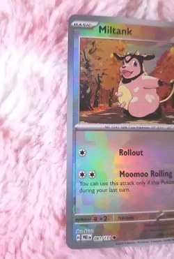2 CARDS Pokemon TCG Poke Ball Pattern Miltank 081 Shaymin 087 Prismatic Evolutio - Image 3