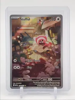 STUFFUL 2025 POKEMON MEGA EVOLUTION ILLUSTRATION RARE 154/132 Q2714 - Image 1