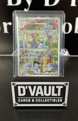 Machoke Illustration Rare 177/165 Scarlet & Violet 151 Pokemon TCG NM/M - Image 1