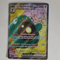 Pokemon Iono's Bellibolt EX 172/159 Sv09 Journey Together Ultra Rare Holo 280 HP - Image 1
