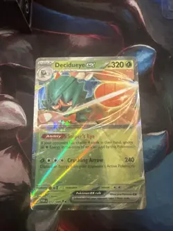 Decidueye ex 012/088 Double Rare Perfect Order Pokemon Near Mint - Image 1
