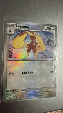 Pokemon Lopunny Masterball Reverse Holo 084/131 Prismatic Evolutions - Image 1