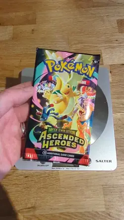 23g Ascended Heroes Booster Pack HEAVY GOD PACK U Pokemon booster pack - Image 2