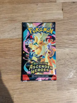 23g Ascended Heroes Booster Pack HEAVY GOD PACK U Pokemon booster pack - Image 4