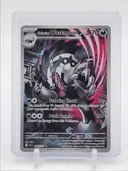 GALARIAN OBSTAGOON 2026 POKEMON ASCENDED HEROES ILLUSTRATION RARE 245 Q2714 - Image 1