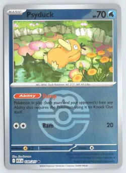 Psyduck - 039/217 (Love Ball) 039/217 Pokemon ME: Ascended Heroes Holo Common NM - Image 1