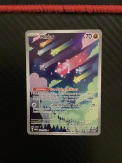 2023 Pokemon Minior 201/182 Full Art Holo Illustration Rare - NM - Image 1