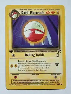 Pokemon - Dark Electrode - Team Rocket 34/82 1st Edition - Uncommon - LP - Image 1