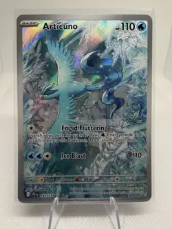 Articuno 161/159 Illustration Rare Pokemon TCG Journey Together NM - Image 1