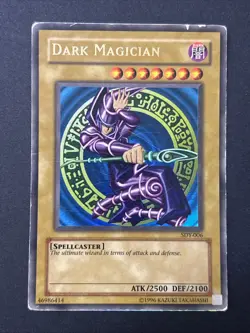 Dark Magician SDY-006 Ultra Trade Unlimited Played Yugioh HP - Image 1