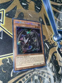 YUGIOH RED-EYES BABY DRAGON LDS1-EN010 SECRET LIMITED EDITION SEALED NM - Image 2