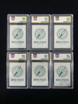 2022 One Piece TCG Japanese GL554054 GL554052 Don!! Card PGS 9 Lot*6 LU57 - Image 2