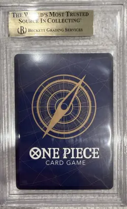 2025 ONE PIECE EB02 045 TRAFALGAR LAW ALT ART BGS 10 - Image 2