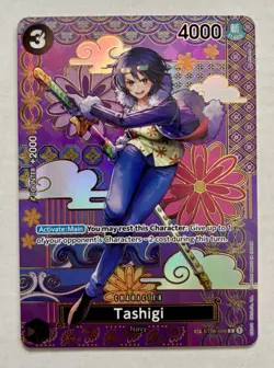 One Piece TCG Tashigi ST06-006 SP Alt Art NM Two Legends OP08 English - Image 1