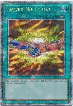 Yugioh! LP United We Stand - RA03-EN112 - Quarter Century Secret Rare - 1st Edit - Image 1