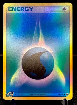 Water Energy 106/109 VLP Reverse Holo Awesome E Reader Ex Ruby Sapphire Pokemon! - Image 1