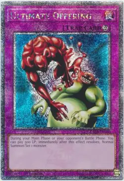 Yugioh! LP Ultimate Offering - RA03-EN088 - Quarter Century Secret Rare - 1st Ed - Image 1